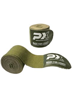 Phoenix PX Legacy boxing handwraps 250 cm olive