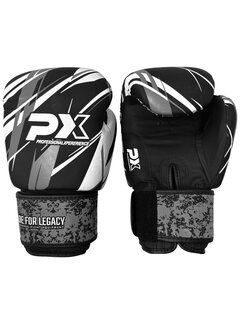 Phoenix LEGACY X bokshandschoenen, PU, ​​zwart-grijs 
