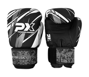 Phoenix LEGACY X bokshandschoenen, PU, ​​zwart-grijs 