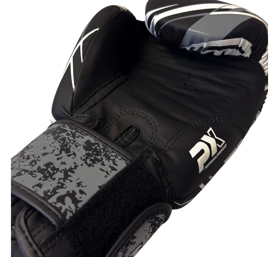 LEGACY X bokshandschoenen, PU, ​​zwart-grijs 