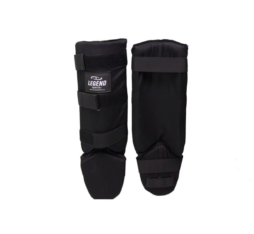 Scheenbeschermers Fast  Zwart - Maat XXS - OP=OP