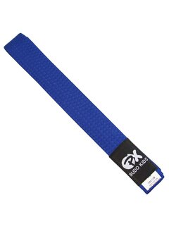 Phoenix PX Budo kinder soepele vechtsportband, blauw