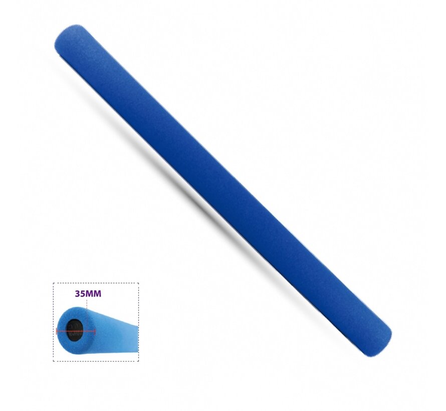 50 cm foam escrima stok blauw