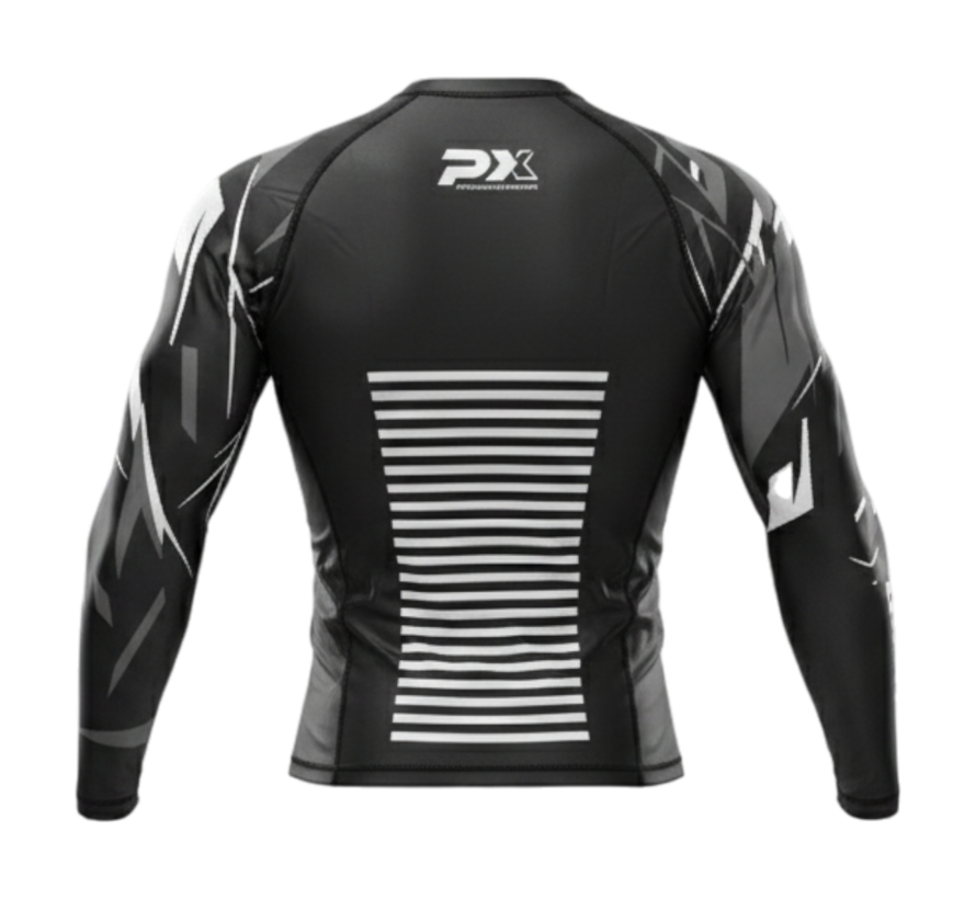 LEGACY X Rashguard zwart grijs