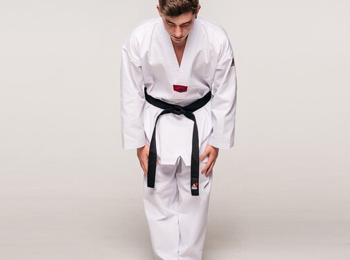 FUJIMAE Training Lite WT Taekwondo pak -Dobok - Maat 170 Cm - OP=OP