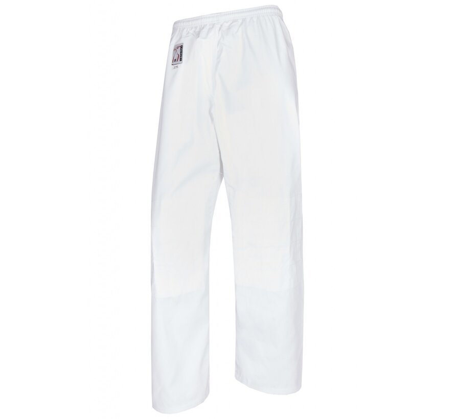 Judo broek, wit 8oz katoen  - 120 Cm - OP=OP