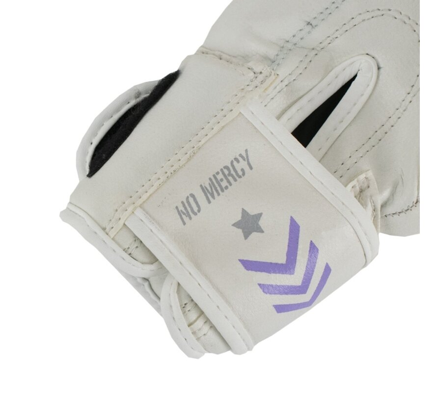 Super Pro Combat Gear (kick)bokshandschoenen Kids No, Wit,Paars,Zilver
