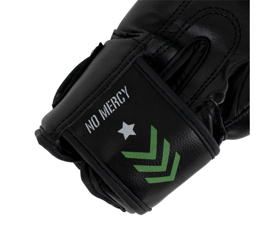 Super Pro Combat Gear (kick)bokshandschoenen Kids No, Zwart,Groen,Zilver