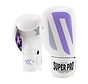 Super Pro Combat Gear (kick)bokshandschoenen Pu No, Wit,Paars,Zilver
