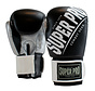 Super Pro Combat Gear (kick)bokshandschoenen, Grijs,Zwart,Wit