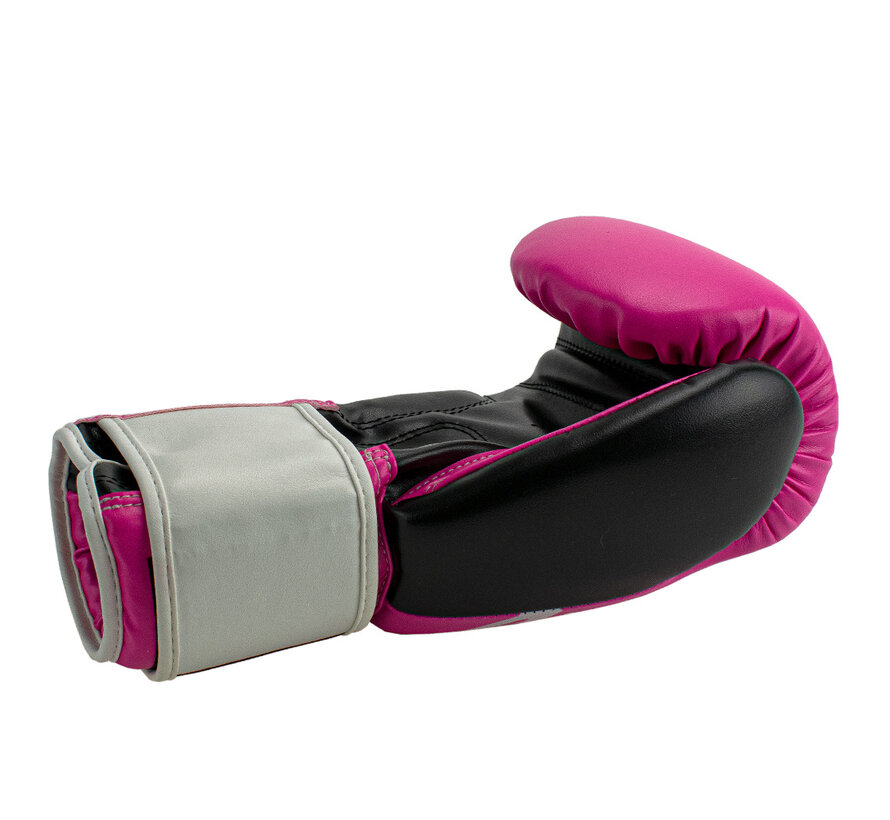 Super Pro Combat Gear (kick)bokshandschoenen, Roze,Zwart,Wit