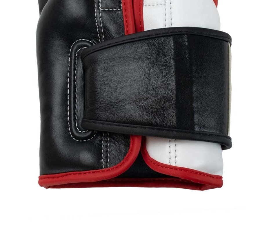 Super Pro Combat Gear (thai)bokshandschoenen Bruiser, Rood,Zwart,Wit