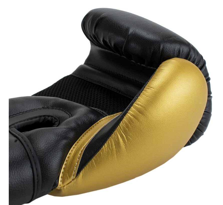 Super Pro Combat Gear Ace (kick)bokshandschoenen, Goud,Zwart