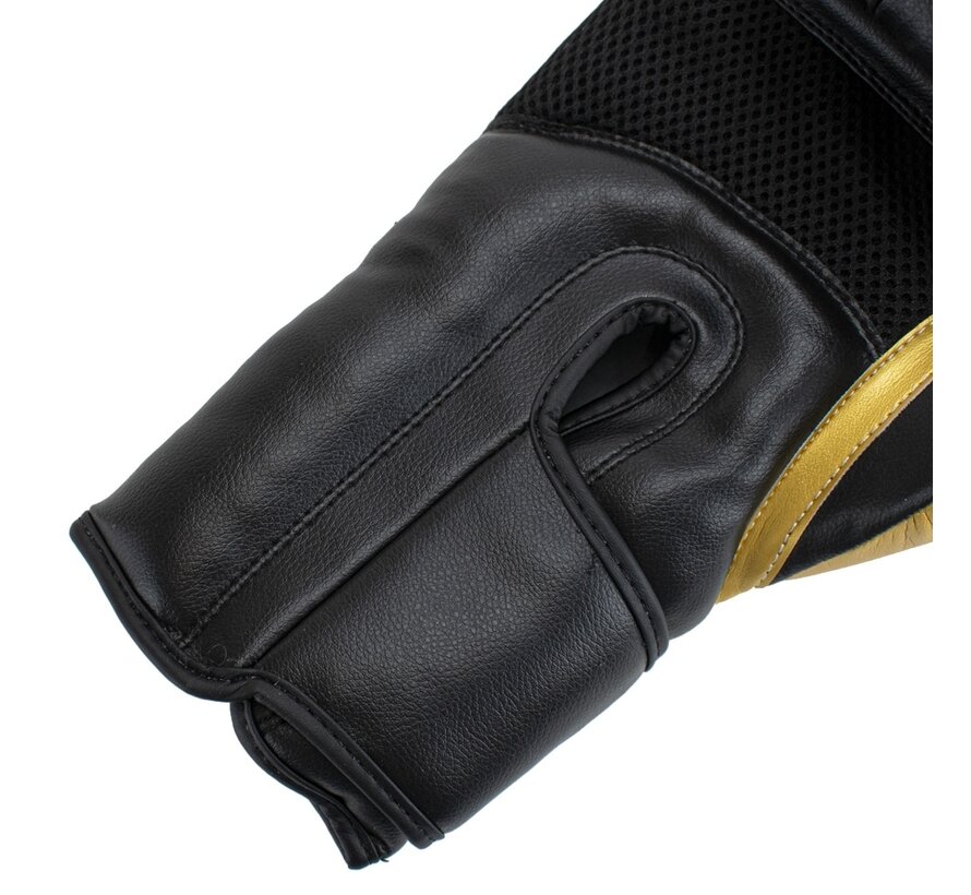 Super Pro Combat Gear Ace (kick)bokshandschoenen, Goud,Zwart