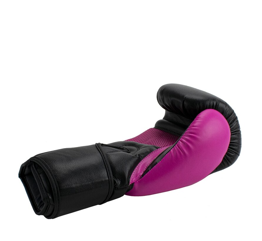 Super Pro Combat Gear Ace (kick)bokshandschoenen, Roze,Zwart