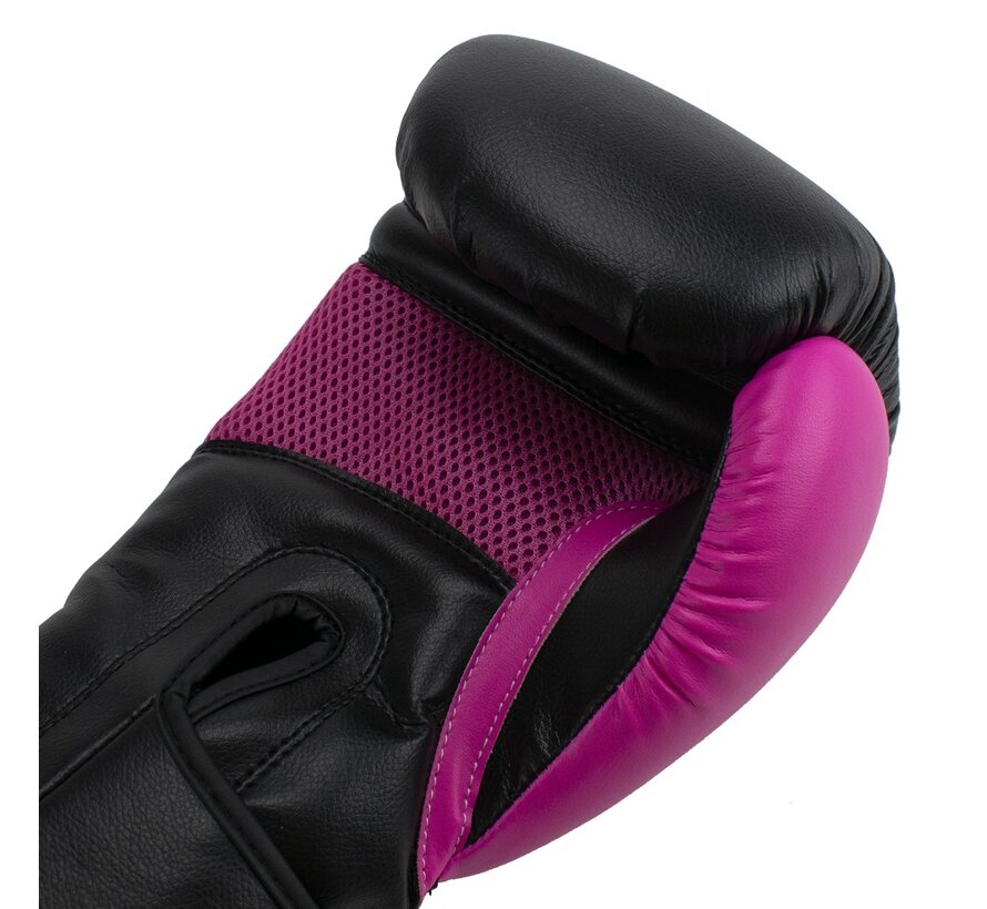 Super Pro Combat Gear Ace (kick)bokshandschoenen, Roze,Zwart