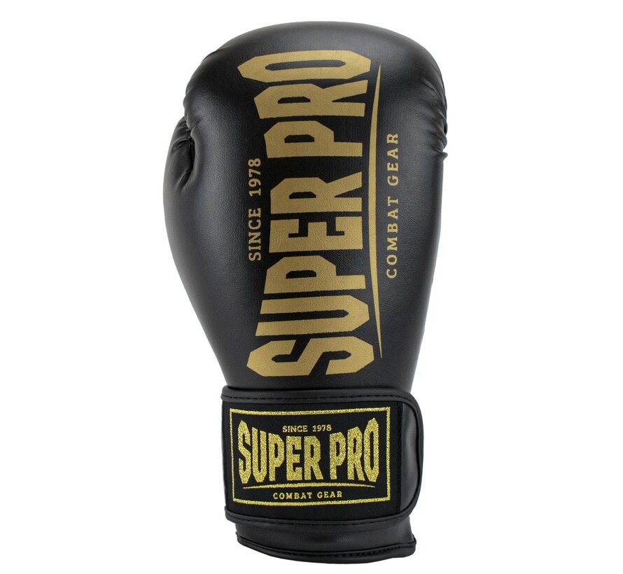 Super Pro Combat Gear Champ Se (kick)bokshandschoenen, Goud,Zwart