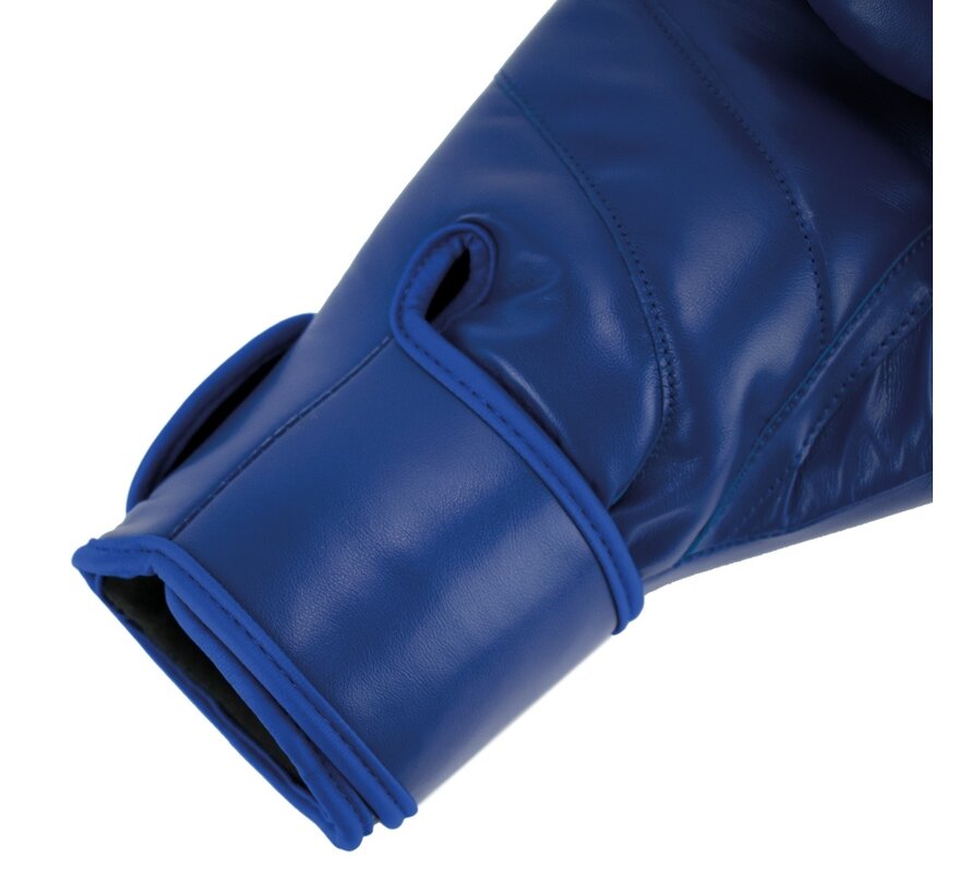 Super Pro Combat Gear Champ (kick)bokshandschoenen, Blauw,Wit