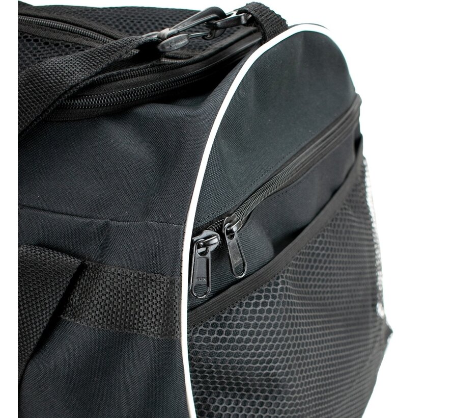 Super Pro Combat Gear Gym Sporttas Zwart/Wit Small, zwart - wit