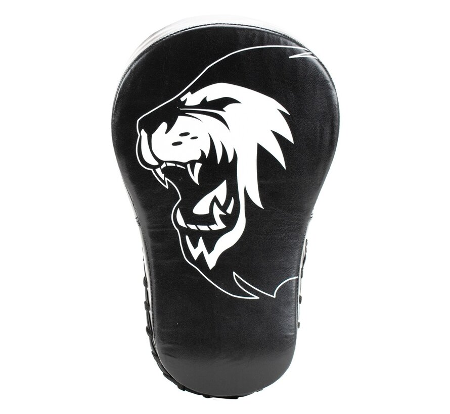 Super Pro Combat Gear Handmitts Long Curved Leder