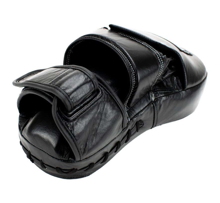 Super Pro Combat Gear Handmitts Long Curved Leder
