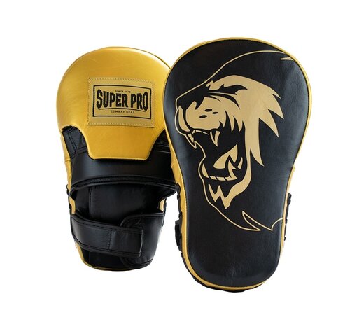 Super Pro Combat Gear Super Pro Combat Gear Handmitts Long Curved Leder