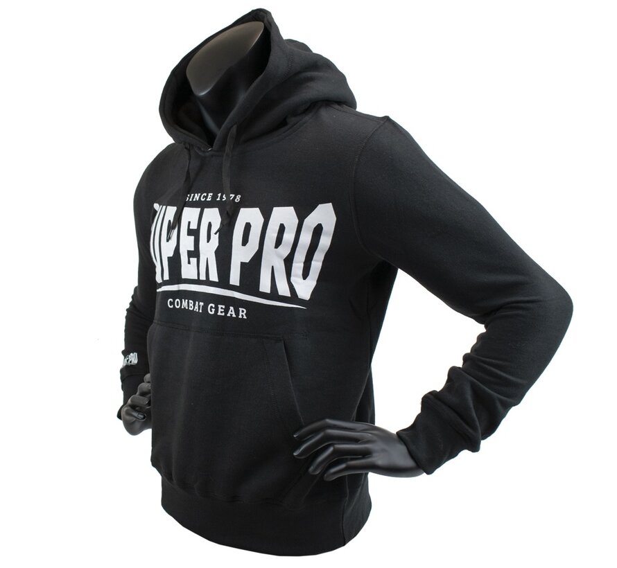 Super Pro Combat Gear Hoody S.P., Zwart,Wit