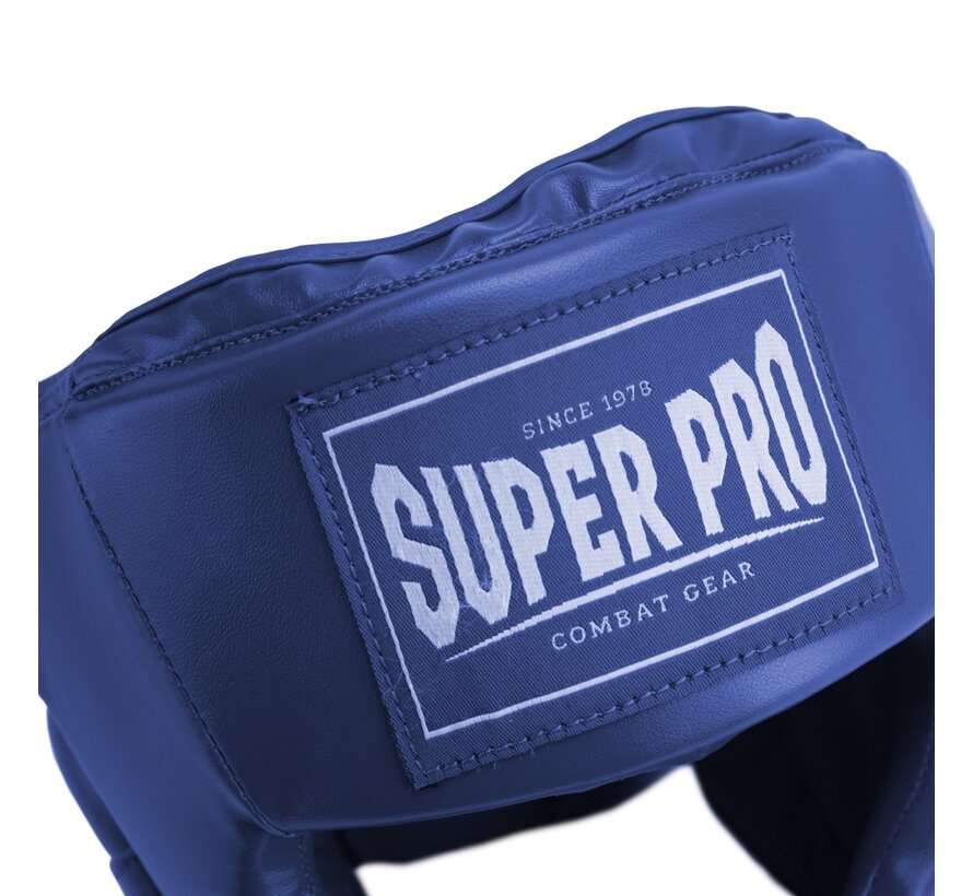 Super Pro Combat Gear Hoofdkap, Blauw,Wit