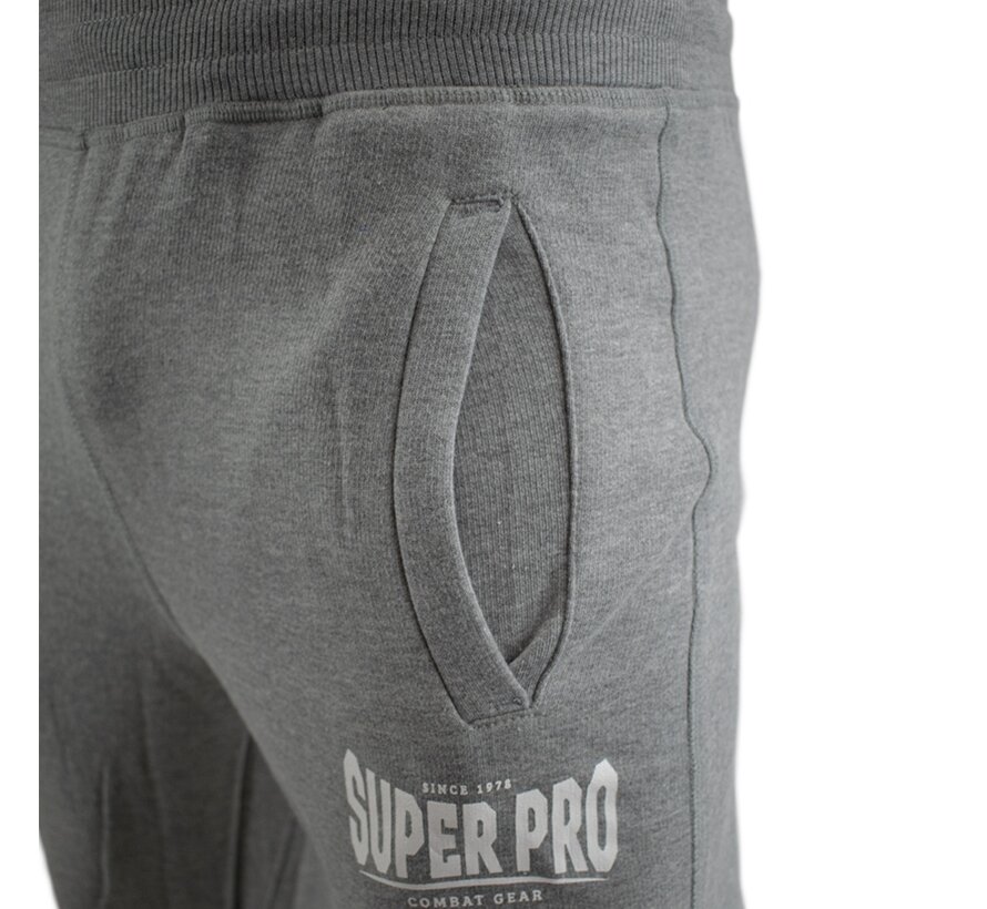 Super Pro Combat Gear Jogging, Grijs,Wit