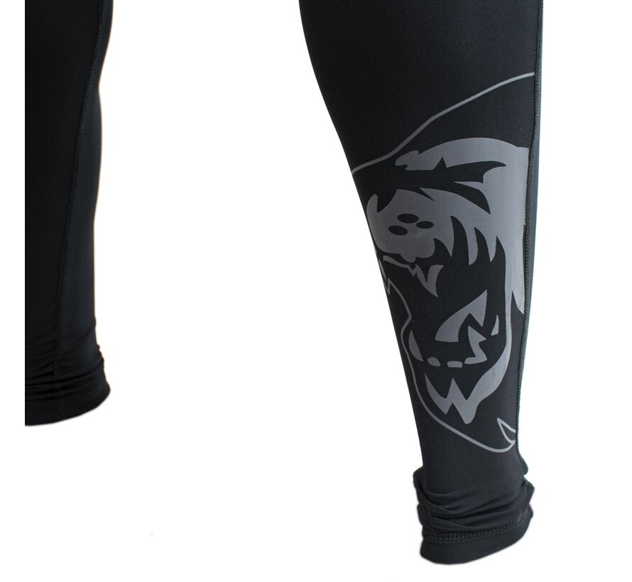 Super Pro Combat Gear Legging, Grijs,Zwart