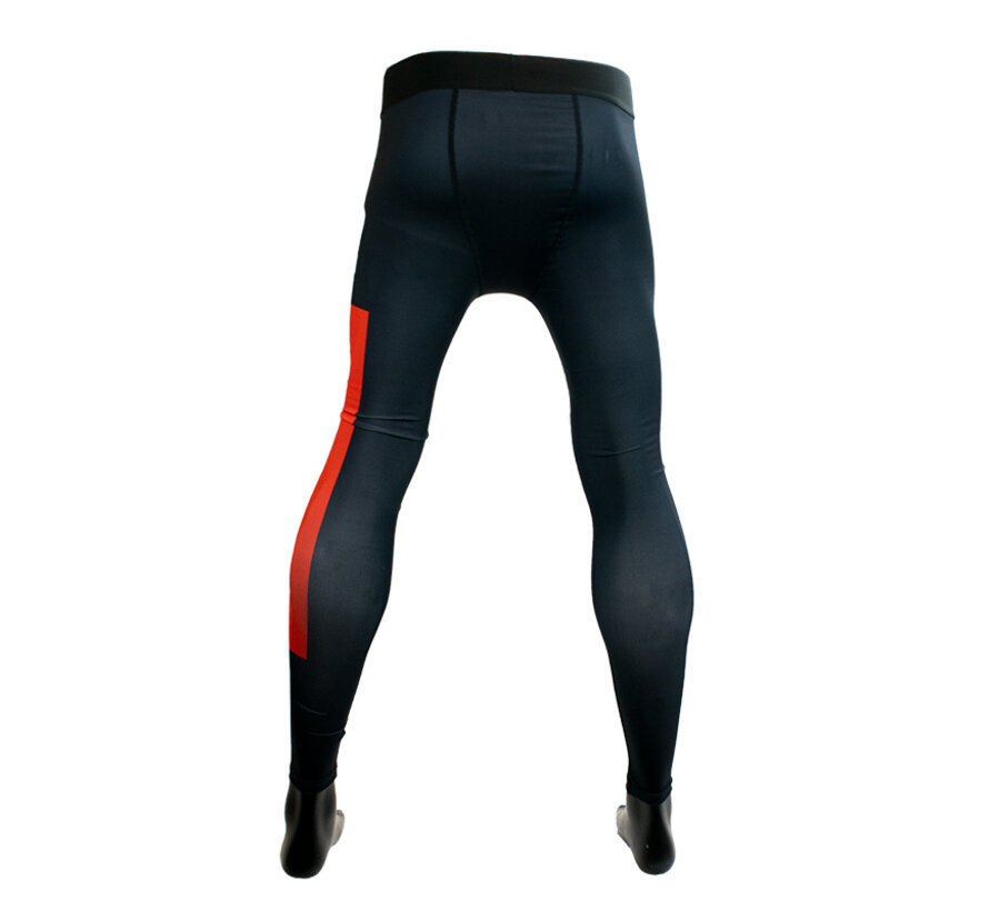 Super Pro Combat Gear Legging, Rood,Zwart