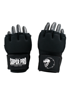 Super Pro Combat Gear Super Pro Combat Gear Mexican Wrap Binnenhandschoenen, Zwart,Wit