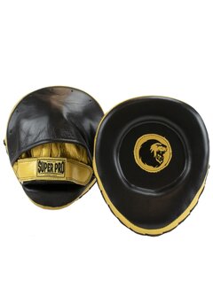 Super Pro Combat Gear Super Pro Combat Gear Micro Mitts Zwart/Goud