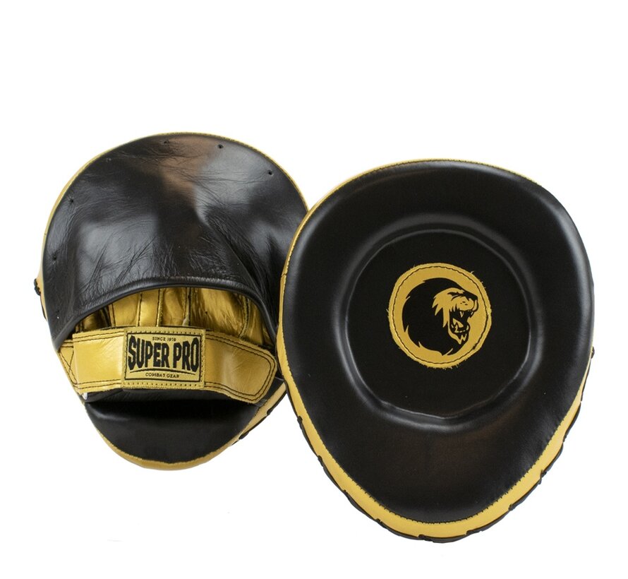 Super Pro Combat Gear Micro Mitts Zwart/Goud
