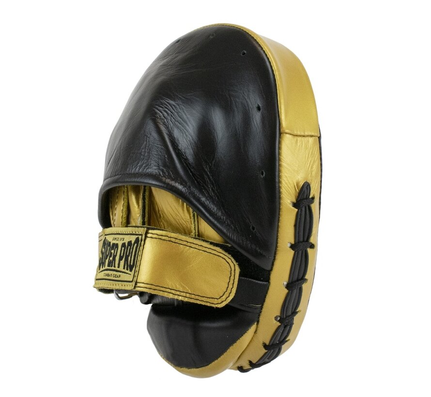 Super Pro Combat Gear Micro Mitts Zwart/Goud