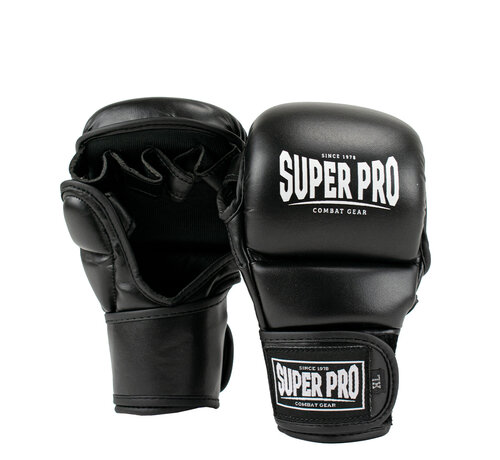 Super Pro Combat Gear Super Pro Combat Gear MMA Handschoenen Shooter 2.0, Zwart,Wit
