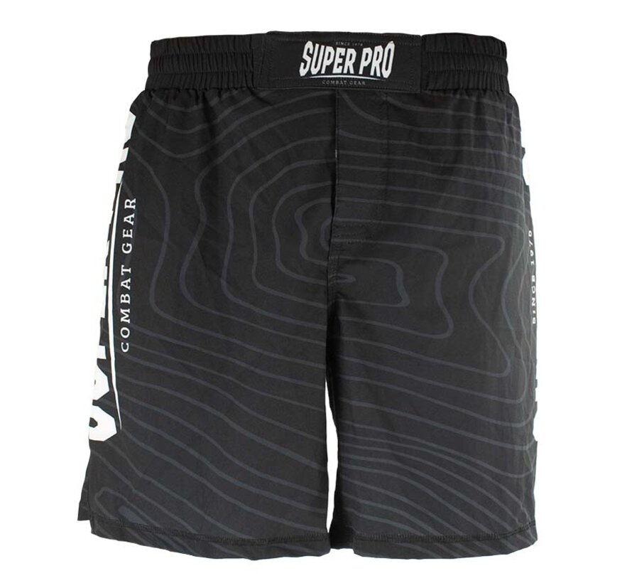 Super Pro Combat Gear Mma, Zwart,Wit