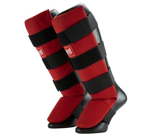 Super Pro Combat Gear Super Pro Combat Gear Scheenbeschermer, Rood,Zwart