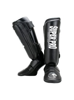 Super Pro Combat Gear Super Pro Combat Gear Scheenbeschermer, Zwart,Wit