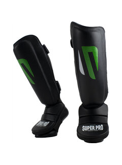 Super Pro Combat Gear Super Pro Combat Gear Scheenbeschermers No, Zwart,Groen,Zilver