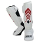 Super Pro Combat Gear Scheenbeschermers, Zwart,Wit