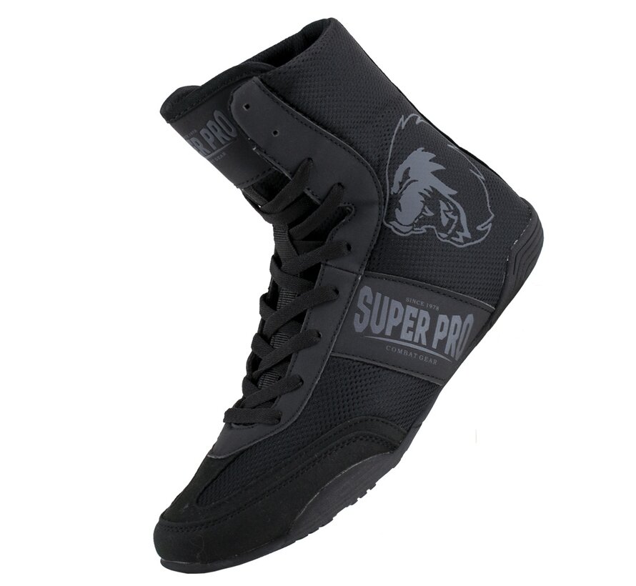 Super Pro Combat Gear Speed78 Boxing, Grijs,Zwart