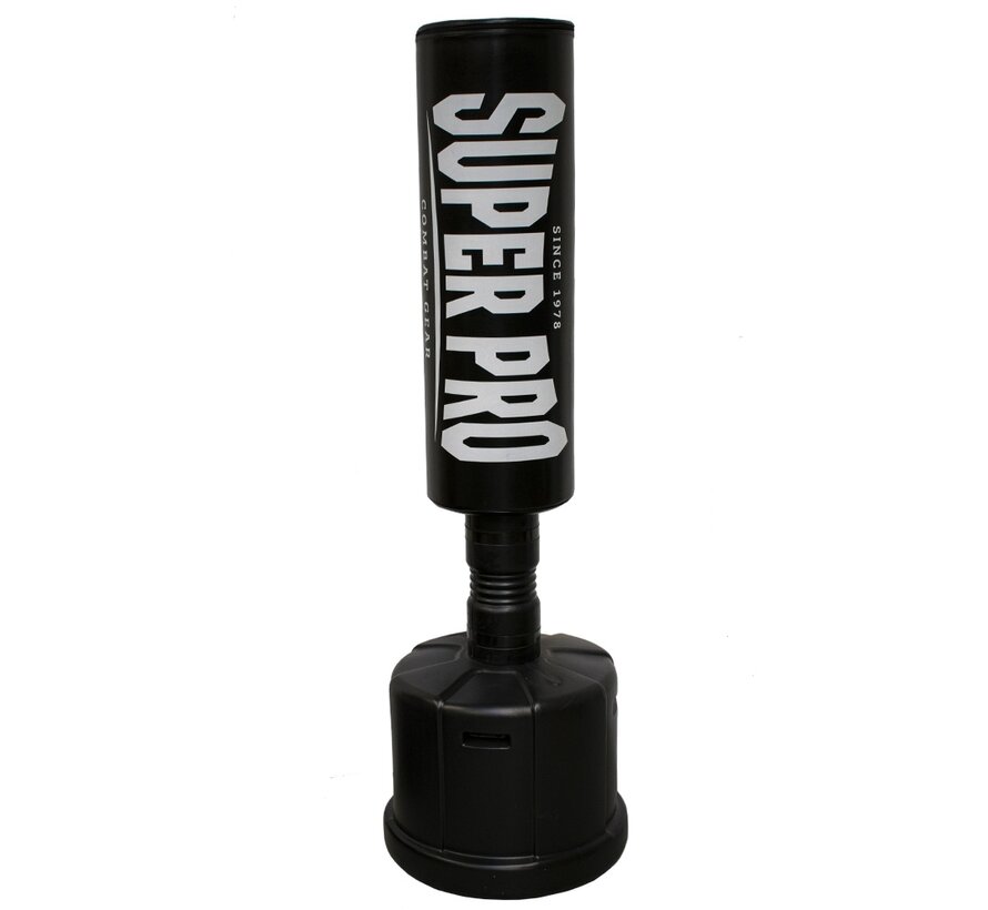 Super Pro Combat Gear Staande Bokszak, Zwart,Wit