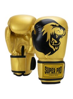 Super Pro Combat Gear Super Pro Combat Gear Talent (kick)bokshandschoenen, Goud,Zwart