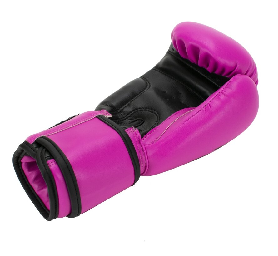 Super Pro Combat Gear Talent (kick)bokshandschoenen, Roze,Zwart