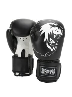 Super Pro Combat Gear Super Pro Combat Gear Talent (kick)bokshandschoenen, Zwart,Wit