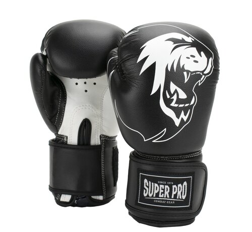 Super Pro Combat Gear Super Pro Combat Gear Talent (kick)bokshandschoenen, Zwart,Wit