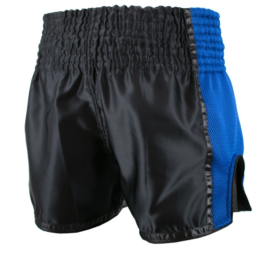 Super Pro Combat Gear Thai En Kickboksshort Brave S, blauw - zwart