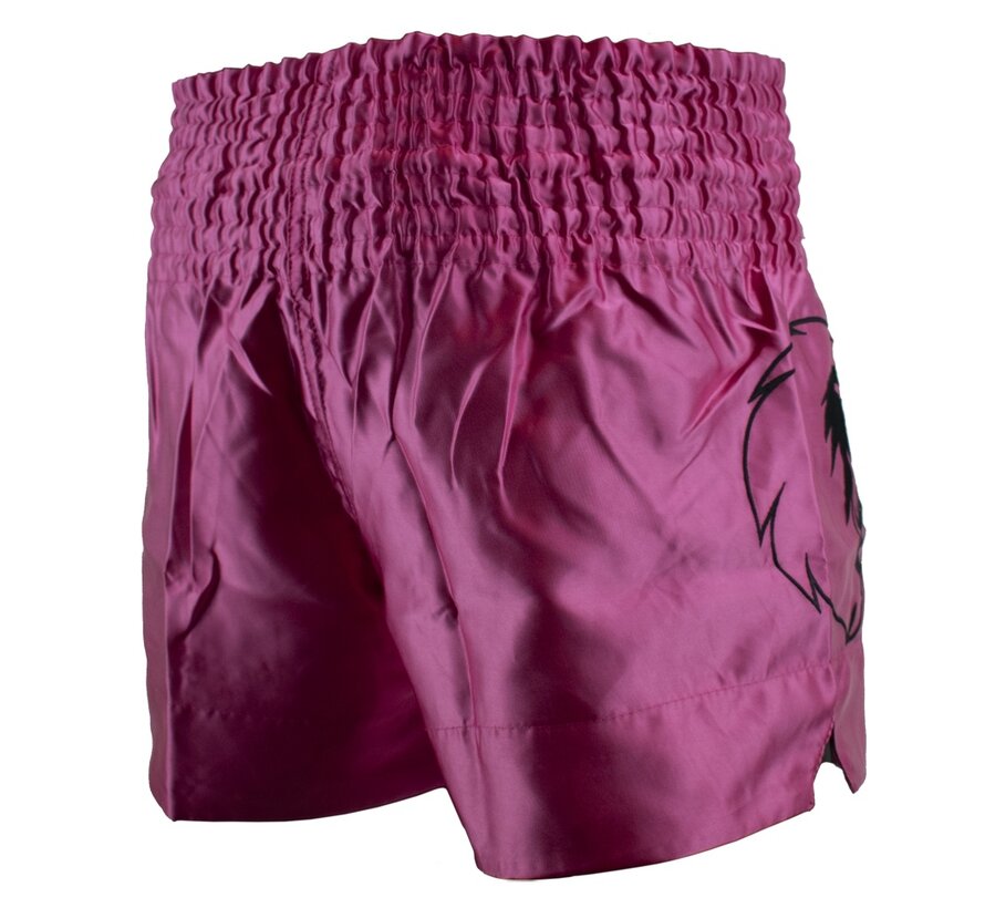 Super Pro Combat Gear Thai En Kickboksshort, Roze,Zwart