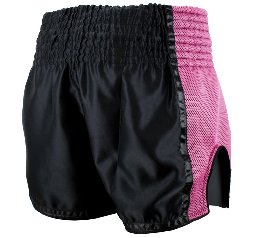 Super Pro Combat Gear Thai En Kickboksshort, Roze,Zwart